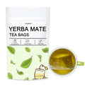 Yerba Mate, 20 Tea Bags, Natural Caffeine Yerba Mate Tea Bags, Smooth Energy & Focus