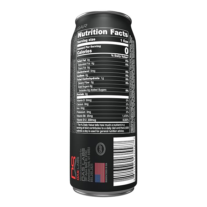 Bucked Up Energy Drink 300mg (Blood Raz) (12 CT)