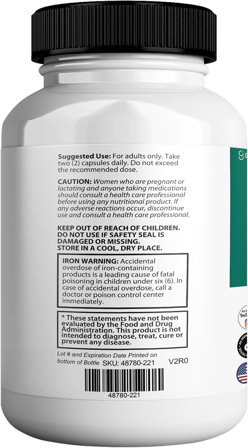 Fungus Break Pro Max Nail & Hair Supplement, 60 Capsules, Biotin 5000mcg with Vitamins & Herbal Blend (2)