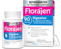 Florajen Digestion Probiotic - Gut Health Supplement for Bloating, Constipation, & Digestive Relief - 15 Billion Live Cultures - Multi-Strain Formula - Refrigerated for Freshness - 90-Count