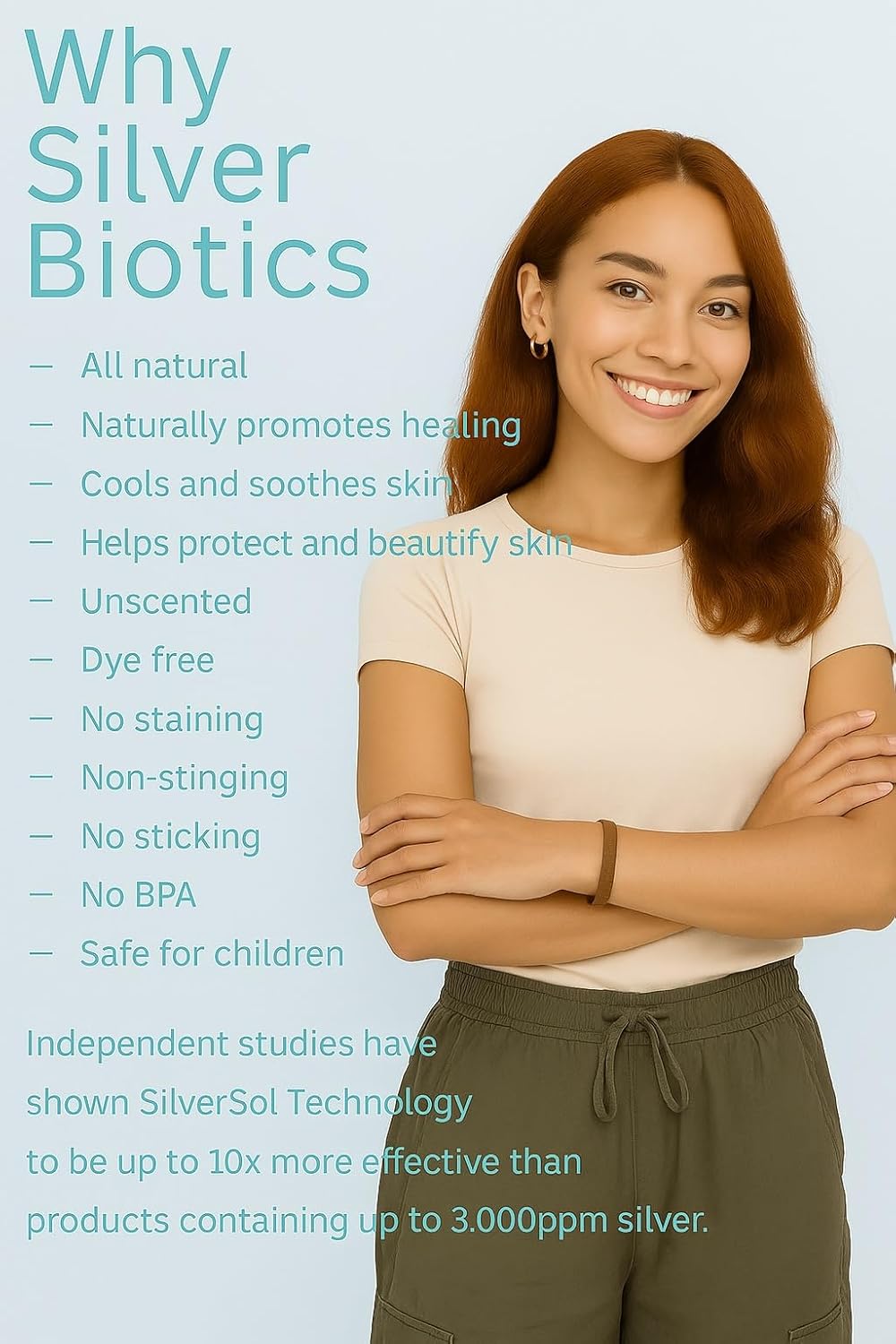 American Biotech Labs Silver Biotics Patented Multivalent SilverSol 20 PPM Soothing Skin Gel | Versatile 1.5 oz for Skin Comfort and Wellness