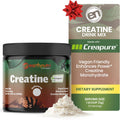 EarthNutri Creatine Monohydrate Powder - Pure Creatine Supplement for Muscle Strength, Strength & Performance – Non-GMO, Sugar-Free, Additive-Free – for Men & Women, Unflavored 250g