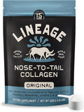 100% Grass Fed Collagen Powder UNFLAVORED – Hydrolyzed Bovine Collagen Peptides with Trachea, Scapula, Eggshell Membrane – Collagen Protein Powder with Vitamin C – 30 Servings