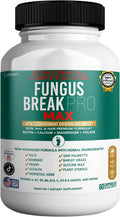 Fungus Break Pro Max Nail & Hair Supplement, 60 Capsules, Biotin 5000mcg with Vitamins & Herbal Blend (1)