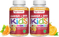 Feel Great Vitamins Kids DHA Gummies with Omega 3 6 9, Vitamin C (2-Pack) | Supports Healthy Brain Function, Vision & Heart Health | Gluten Free, Vegetarian | 60 Gummies