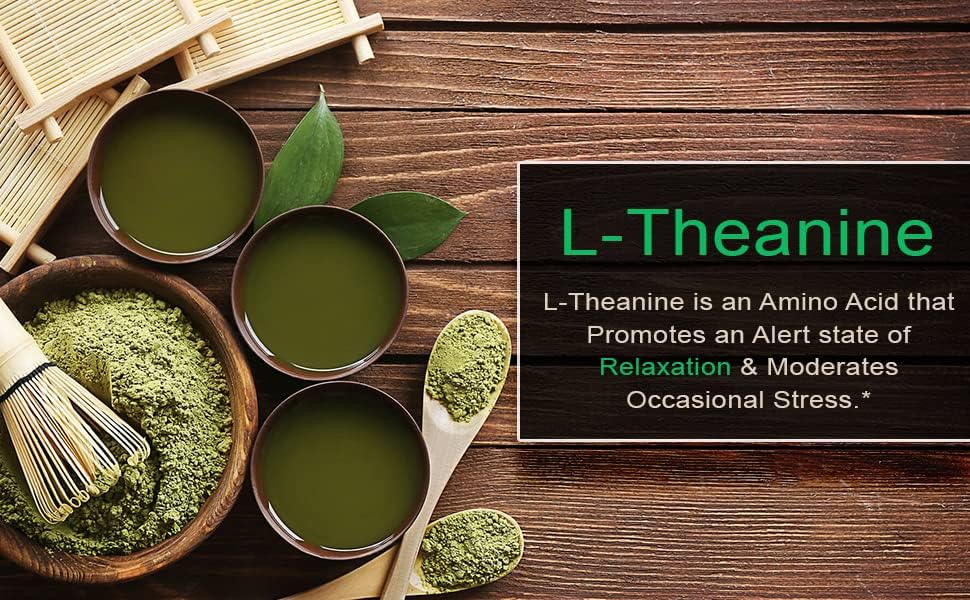 Smarter L-Theanine 250mg Supplement, in Non-GMO Flaxseed Oil, 50 Liquid Softgels