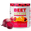 Nutrology Beet Active, Natural Pre-Workout Powder, Supports Energy, Endurance & Nitric Oxide Flow with Beet Powder, Yerba Mate & Electrolytes, Vegan Pre Workout, Passion Fruit Flavor, 30 Servings