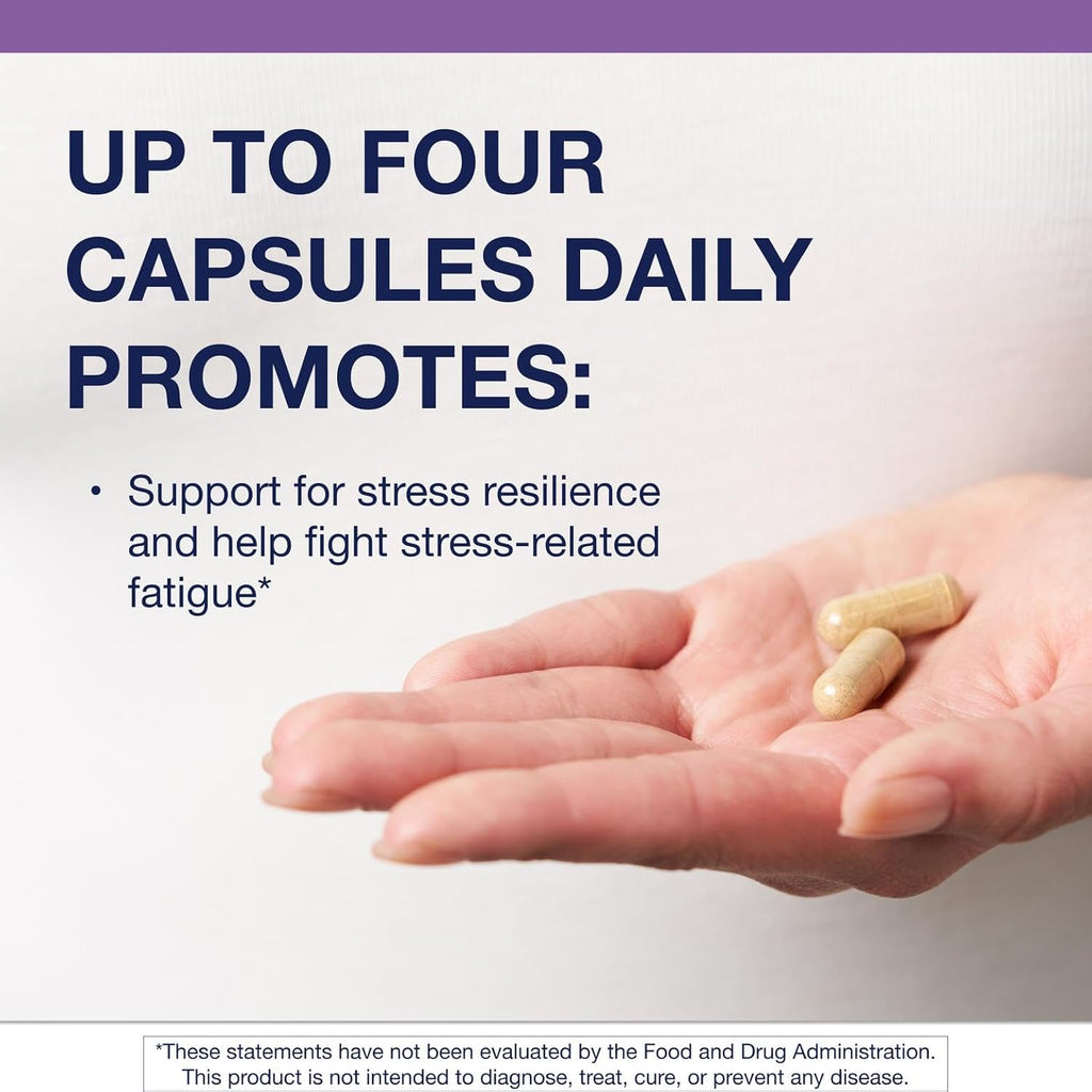 Metagenics Adreset - Adaptogen Formula with Rhodiola, Panax Ginseng & Cordyceps - Supports Stress Resilience, Energy & Fatigue Relief - Non-GMO, Gluten-Free & Vegetarian - 60 Capsules