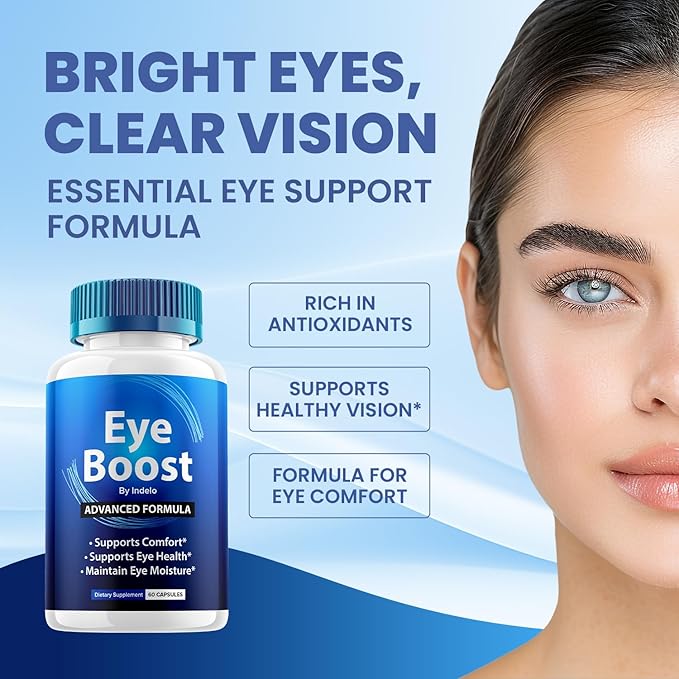 (2 Pack) Eye Boost – Advanced Supplement Formula for Daily Eye Health Support (120 Capsules)