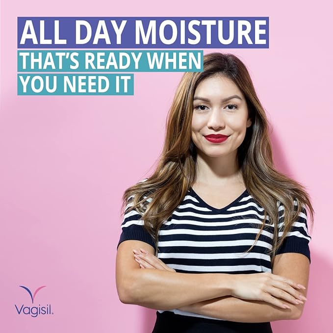 Vagisil Prohydrate Internal Vaginal Moisturizer, Gel & Lubricant for Women, Gynecologist Tested, 8 Count, Pack of 3 (24 Total Applicators)