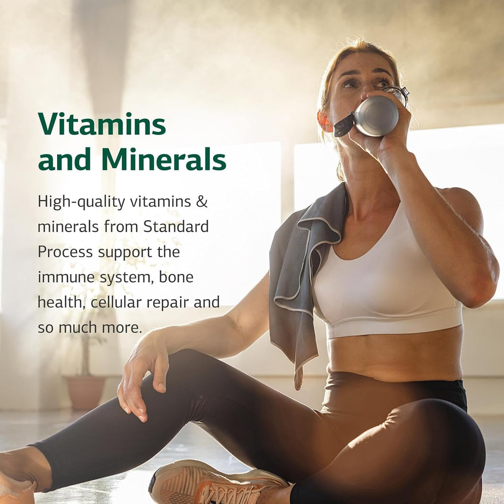 Standard Process Inc. Calcium Lactate - Immune Support and Bone Strength - Bone Health and Muscle Supplement with Magnesium and Calcium - 360 Tablets
