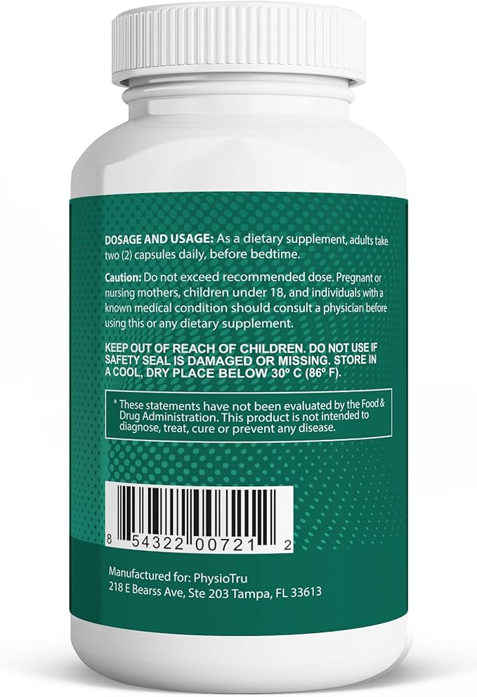 Physio Flora Curcumin Piperine, Probiotics and Prebiotics for Gut, 60 Veggie Capsules