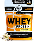 Vanilla Whey Protein Powder -2lb - No Artificial Sweeteners, Mixes Well, No Soy, No Hormone, No Gluten, US Farms