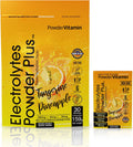 PowerVitamin Electrolytes Powder Packets - Tangerine Pineapple - Keto Electrolytes for Daily Energy - Hydration Powder with 1000mg Potassium, 120mg Magnesium, Zero Calories - 30 Hydration Packets