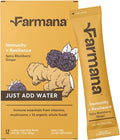 Immune Support Drink Mix - Immune Support with Mushrooms and Botanicals - Antioxidant-Rich Vitamin D & C Blend - Daily Immune Booster with Organic Ingredients - Spicy BlackBerry Ginger