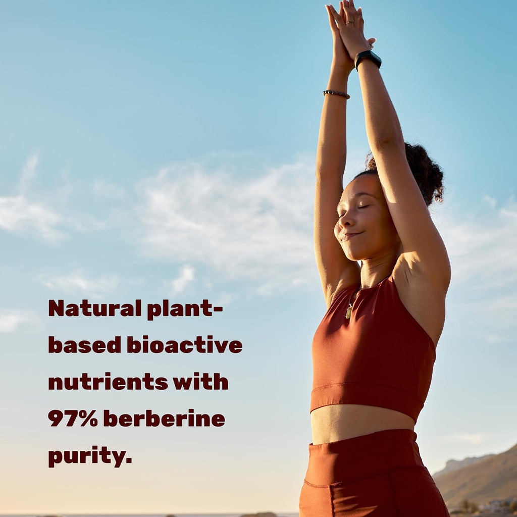 DEAL SUPPLEMENT Berberine Max Supplement with Turmeric, 5,000mg Per Serving, 240 Veggie Capsules – 97% Pure Berberine HCL – 25:1 Root Extract – Vegetarian Friendly, Non-GMO