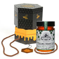 Ellora Farms Organic Honey, Wild Thyme Raw Honey Organic Unfiltered, Preservative and Additive Free, 2025 Paris and Dubai Gold Awards Winner, Gift Pack with Dipper - 450 g