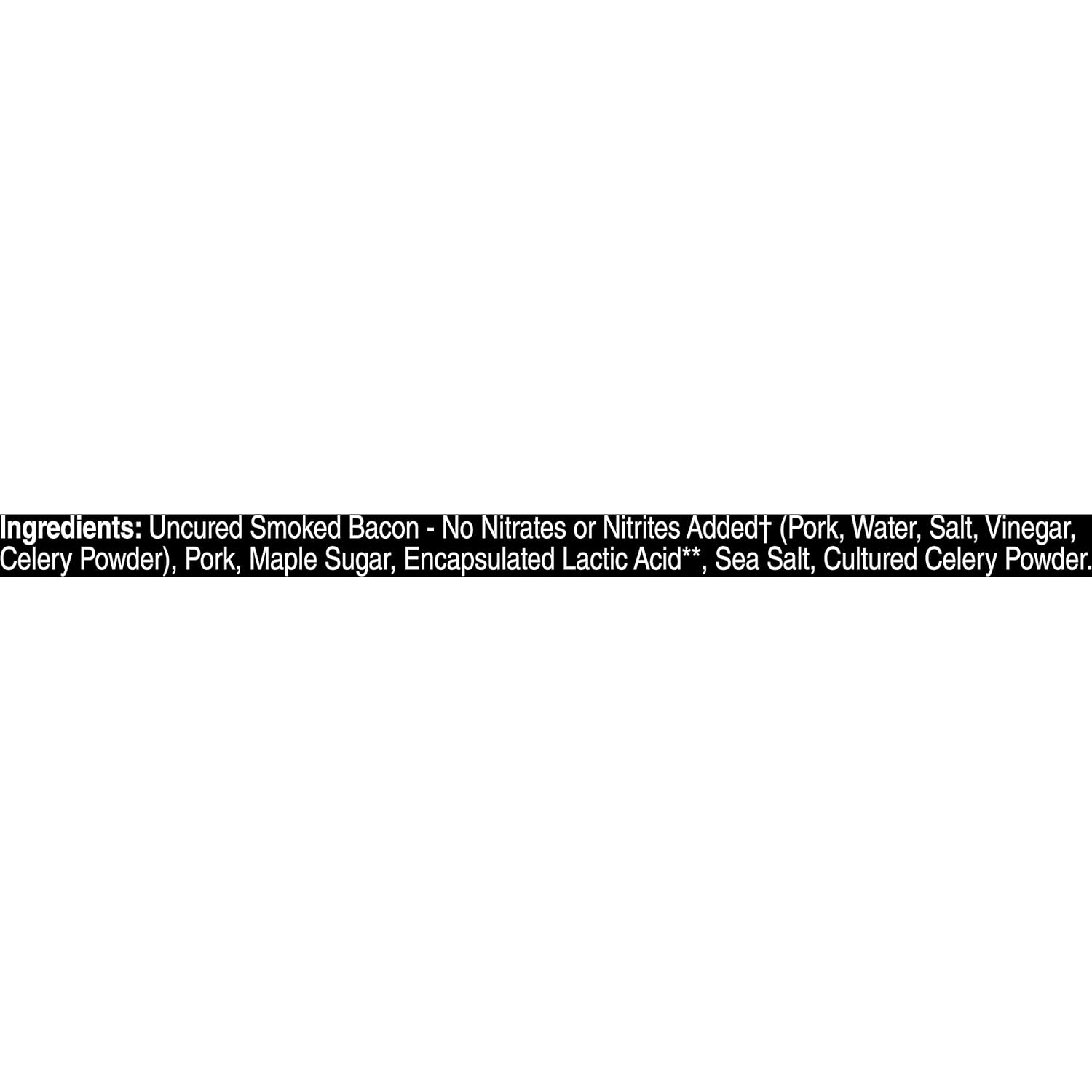 EPIC Uncured Bacon Protein Bars, Paleo Friendly, 12 ct, 1.5 oz Bars