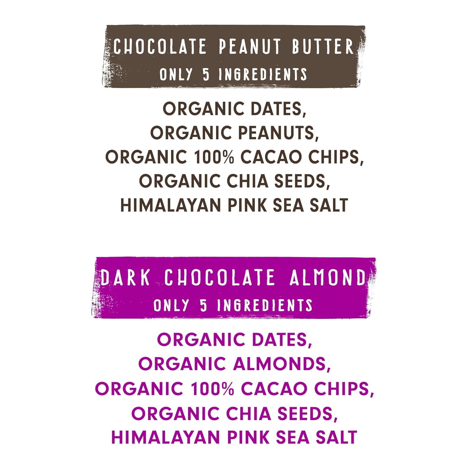 JONESBAR Organic Plant Based Protein Bars | Chocolate Lovers Pack | Fruit & Nut Bar, Kosher, Gluten Free, Breakfast Bars, School Snacks, Vegan Snack & Healthy Snacks for Adults and Kids (Pack of 12)