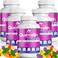 Quercetin Gummies by BioVitalica - Quercetin with Bromelain Vitamin C and Zinc & Elderberry + Vitamin D3-5 in 1 Immune Support - Zinc Quercetin 750 mg for Kids and Adult (5, Quercetin)