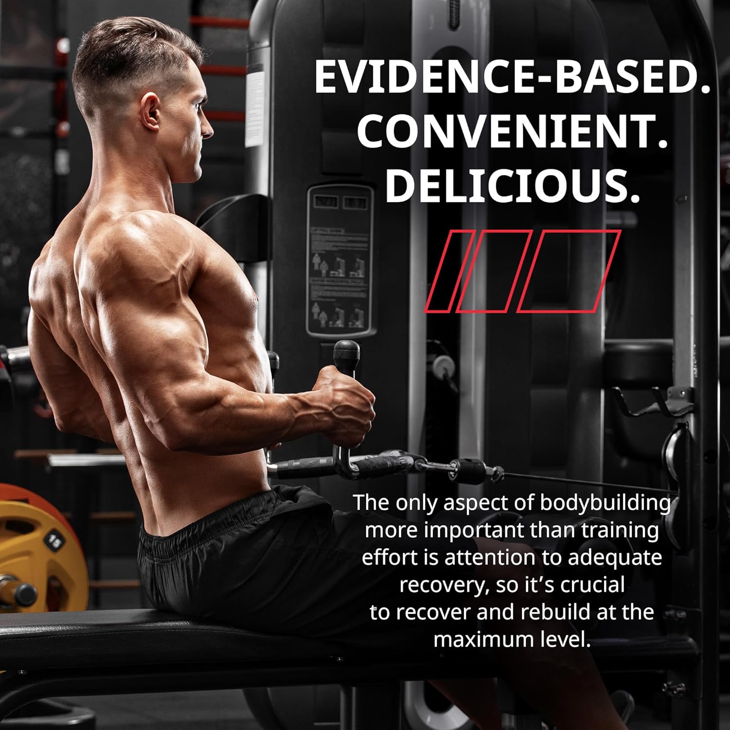 Granite Nutrition Recovery - Premium Intra-Workout Drink with EAAs, Cluster Dextrin, Sensoril & Senactiv for Athletic Performance and Lean Muscle Gains - Fruit Blast (30 Servings)