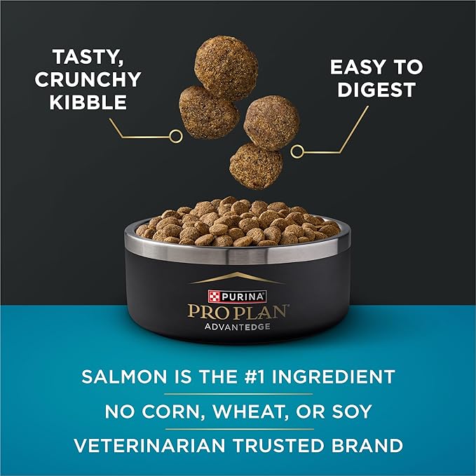 Purina Pro Plan AdvantEDGE Digestive Support Plus Salmon and Oat Meal Formula Adult Dry Dog Food - 12 lb Bag
