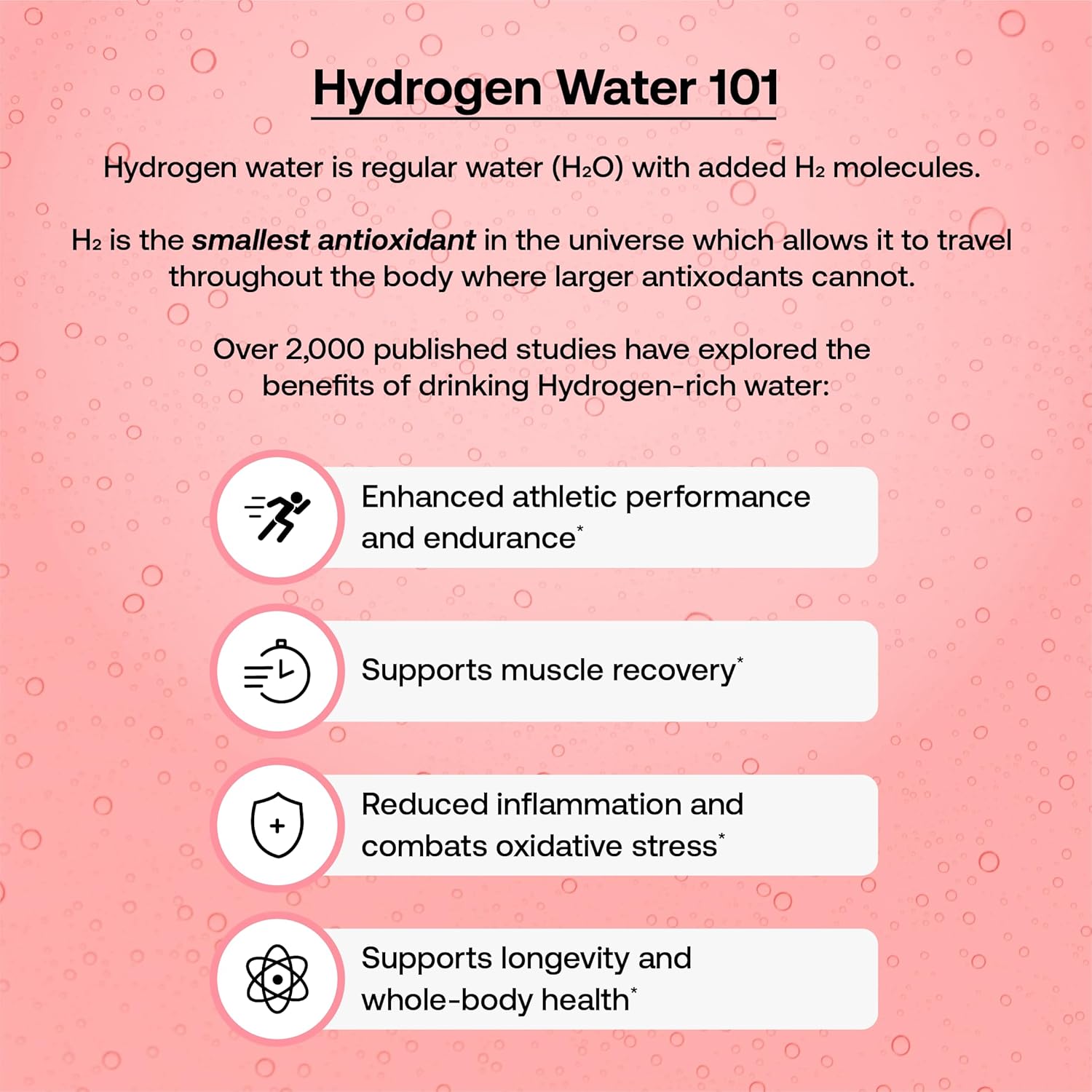 Hydrofy Hydrogen Water + Electrolytes Drink Mix | H2 Hydration Packets with Molecular Hydrogen, Sodium, Potassium, Magnesium, Calcium, and Minerals | No Sugar | Raspberry 25 Ct