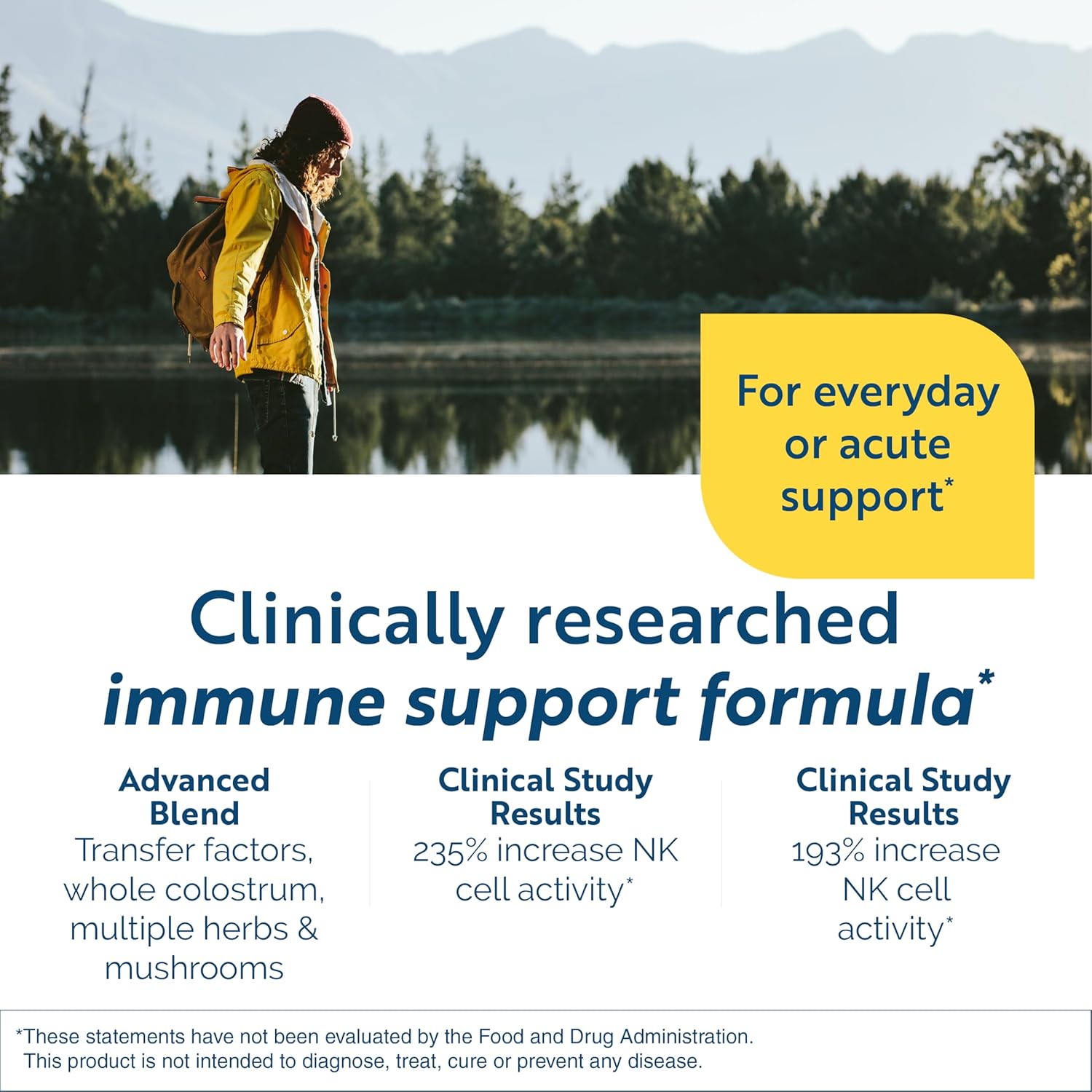 Researched Nutritionals Liposomal Glutathione (450mg) + Colostrum & Mushrooms Supplement for Immune Support - Enhanced Immunity Duo - Tri-Fortify Orange + Transfer Factor Multi-Immune (2 Piece Set)