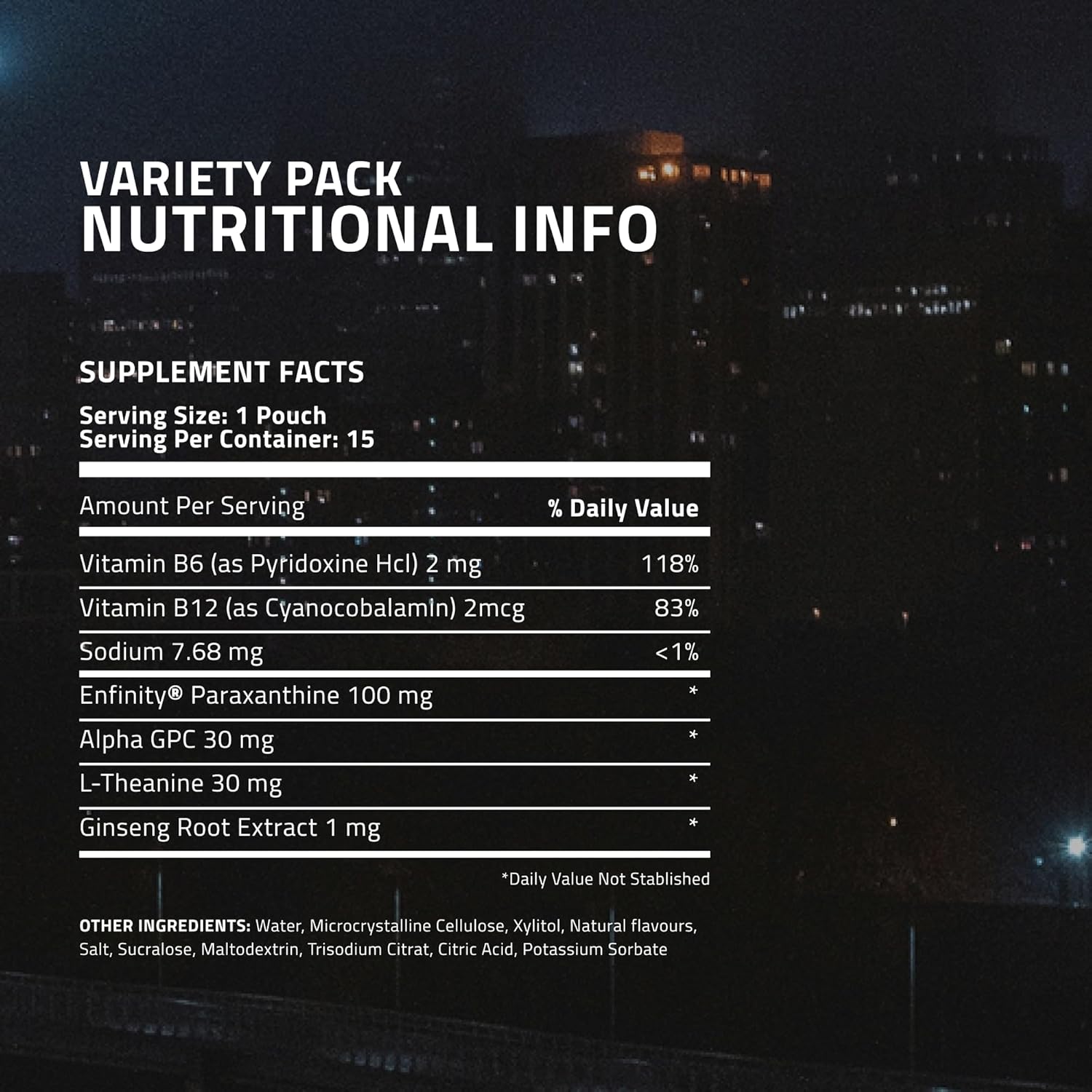 Ultra Focus Pouches with Vitamin B12, L-Theanine, Vitamin B6, Ginseng & Alpha GPC, Natural Adaptogens and Nootropics for Energy and Clarity, Plant Based and Caffeine Free, Variety, 3-Pack