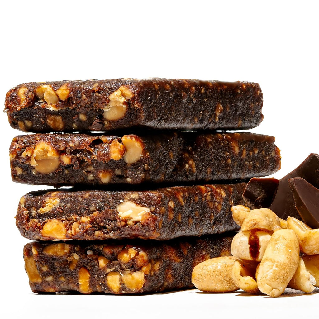 JONESBAR Organic Plant Based Protein Bars | Chocolate Peanut Butter | Fruit & Nut Bar, Kosher, Gluten Free, Breakfast Bars, School Snacks, Vegan Snack & Healthy Snacks for Adults and Kids (Pack of 12)