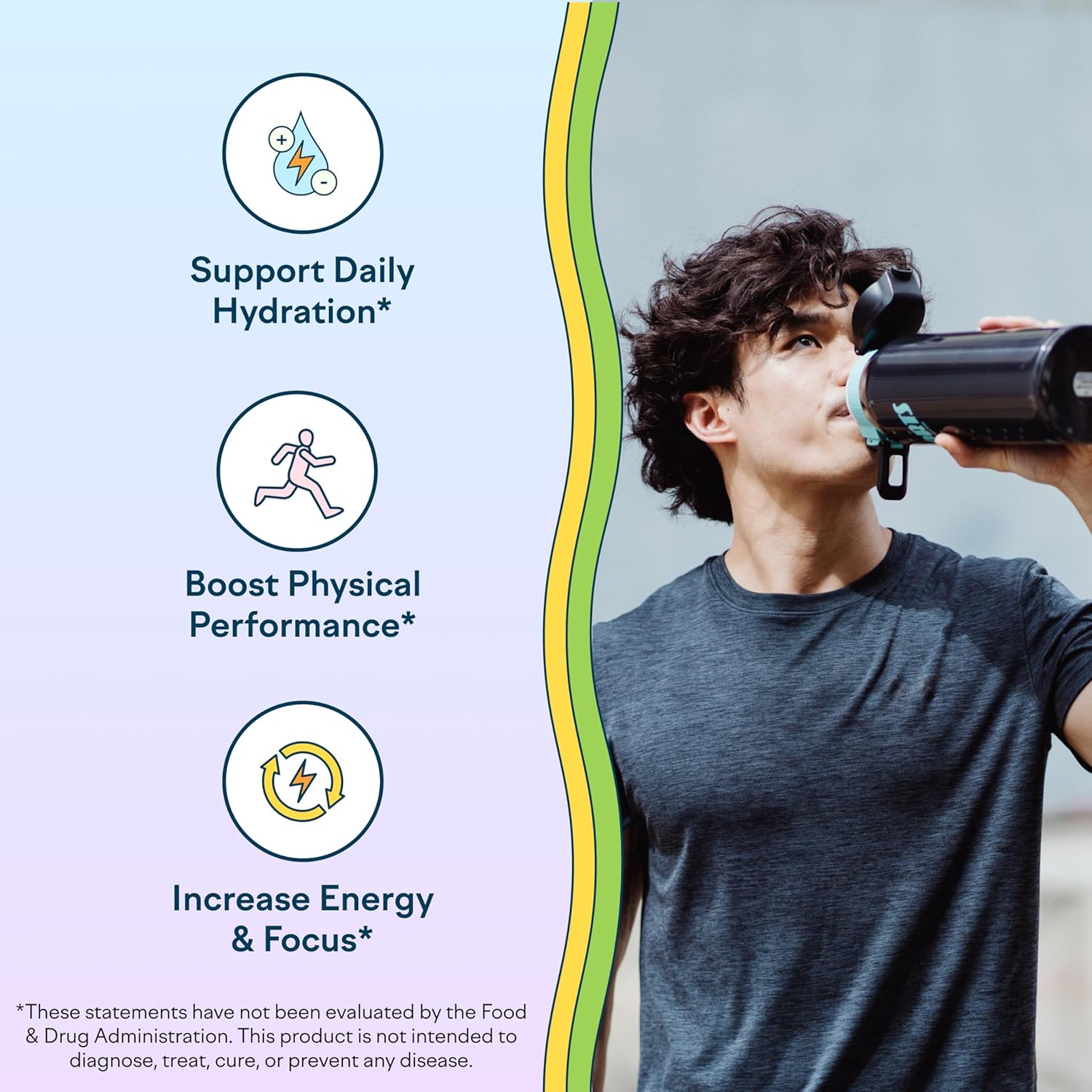 Feel Goods Hydration Hero, 1,000mg Electrolytes Powder, Sugar Free, Magnesium, Organic Aloe Vera, L Theanine, Vitamin C & B12, Keto, Vegan, Electrolyte Packets, Blue Raspberry, 15 Count