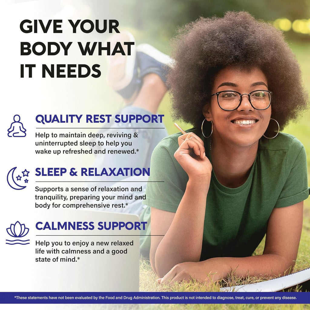 Apigenin 100mg - Apigenin Supplement for Sleep Support with L-Theanine & Magnesium - Sleep, Stress Relief & Relaxation Support for Adults - Naturally Derived from Chamomile - 120 Vegan Capsules