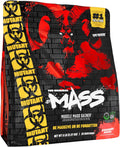 Mutant Mass | Weight Mass Gainer Protein Powder - high Calorie Protein Powder for Mass gain - Strawberry Banana - 5 Pound