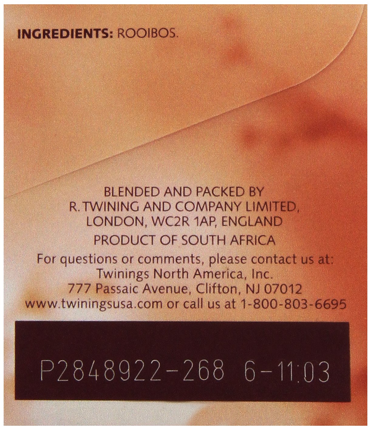 Twinings Tea Red African Rooibos Tea, 20 ct (Pack of 4)