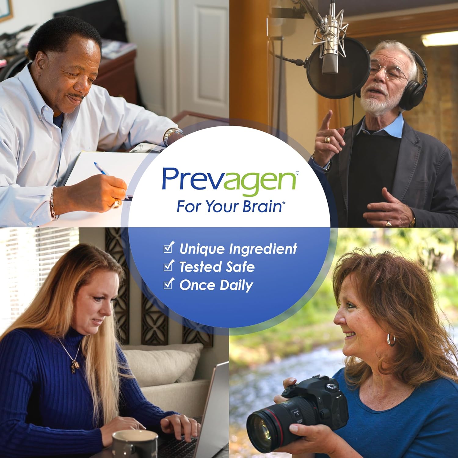 Prevagen Regular Strength - 120 Capsules (4 Month Supply) | Formulated for Your Brain | 10mg of Apoaequorin Plus Vitamin D3 with 7-Day Pill Minder