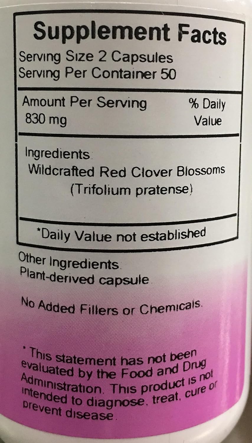 Red Clover Blossoms Dr. Christopher 100 VCaps