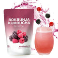 DALAMHARI Kombucha Powder | Black Raspberry Bokbunja 20T | Kombucha Drink Probiotic Soda Urban Kombucha Synergy Scoby Kombucha Starter Kit Adaptogen Drink Health Ade Kombucha Tea Bubbly