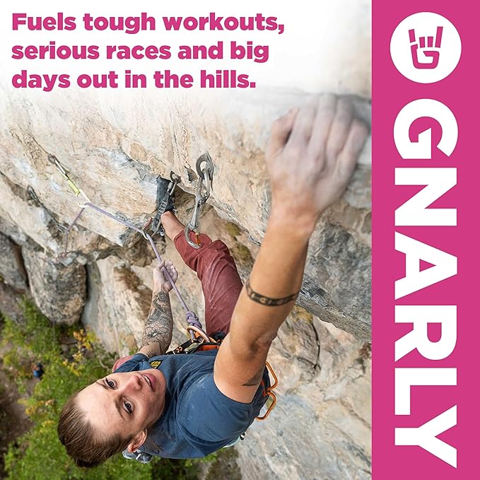 Gnarly Nutrition Hydrate Electrolyte Powder – Raspberry Exercise Hydration Drink Mix – NSF Contents Certified – Electrolyte Solution, Performance & Recovery – Raspberry, Box of 20 Stick Pack