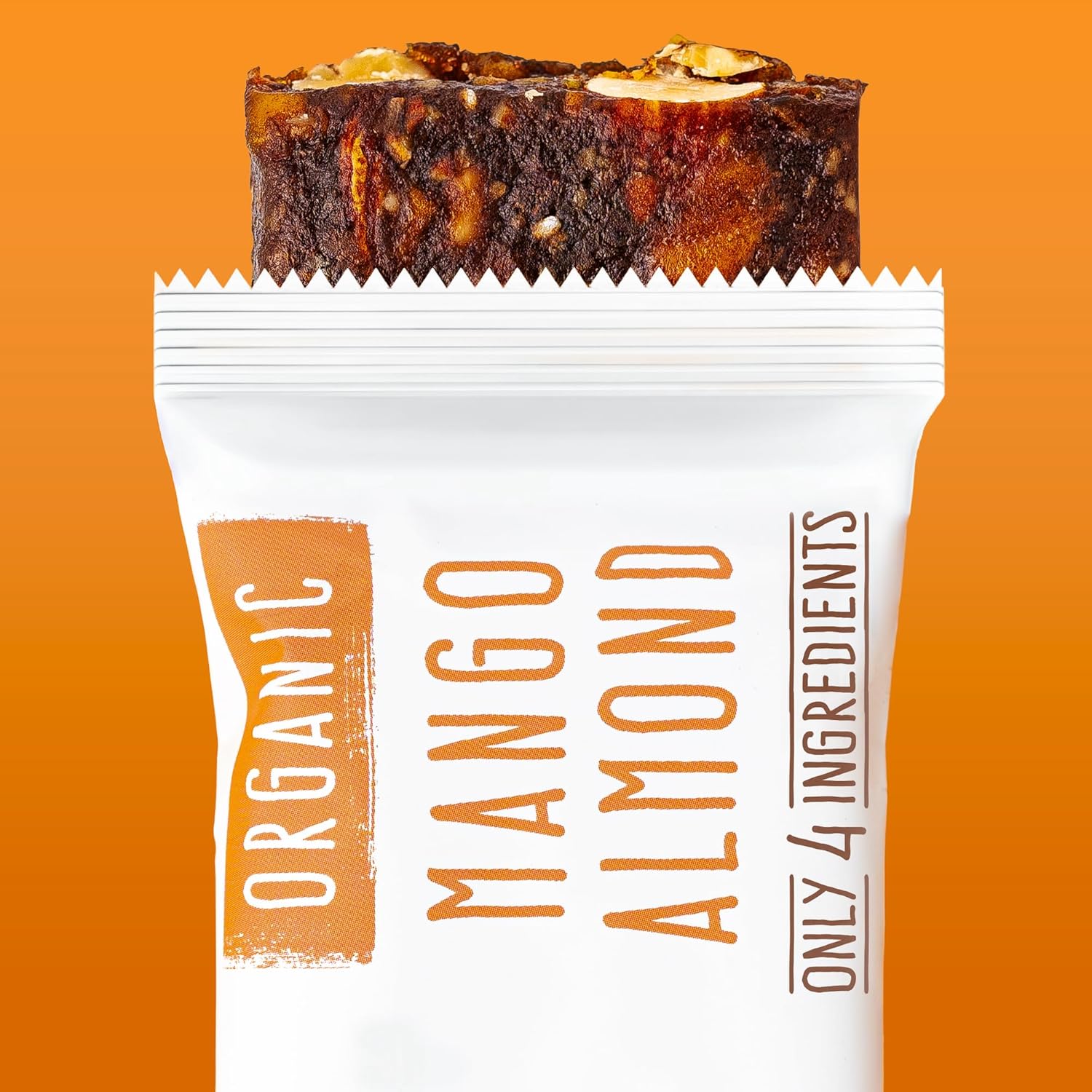 JONESBAR Organic Plant Based Protein Bars | Mango Almond | Fruit & Nut Bar, Kosher, Gluten Free, Paleo Breakfast Bars, School Snacks, Vegan Snack & Healthy Snacks for Adults and Kids (Pack of 12)