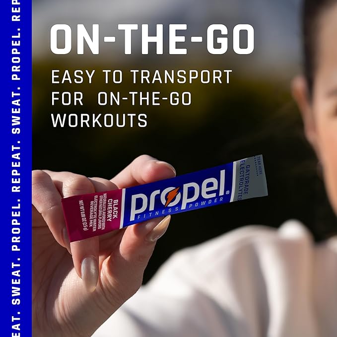 Propel Electrolyte Enhanced Water Drink Mix Powder Packets, Grape Variety Pack, Zero Calorie & Sugar Hydration with Vitamins C & E (30 Packets)