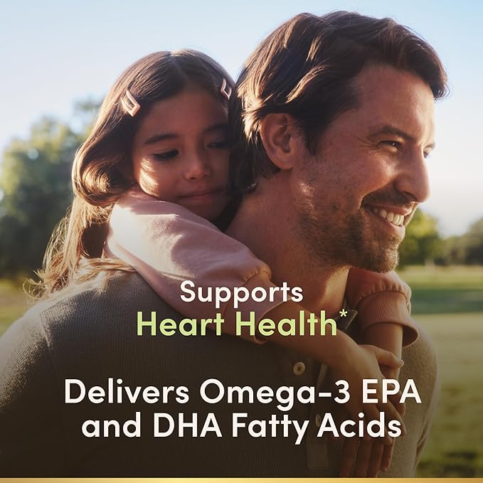 Nature's Bounty Fish Oil Omega 3 Supplements - Supports Heart Health, 1200 Mg Fish Oil, Omega-3, 200 Softgels (Pack of 3)