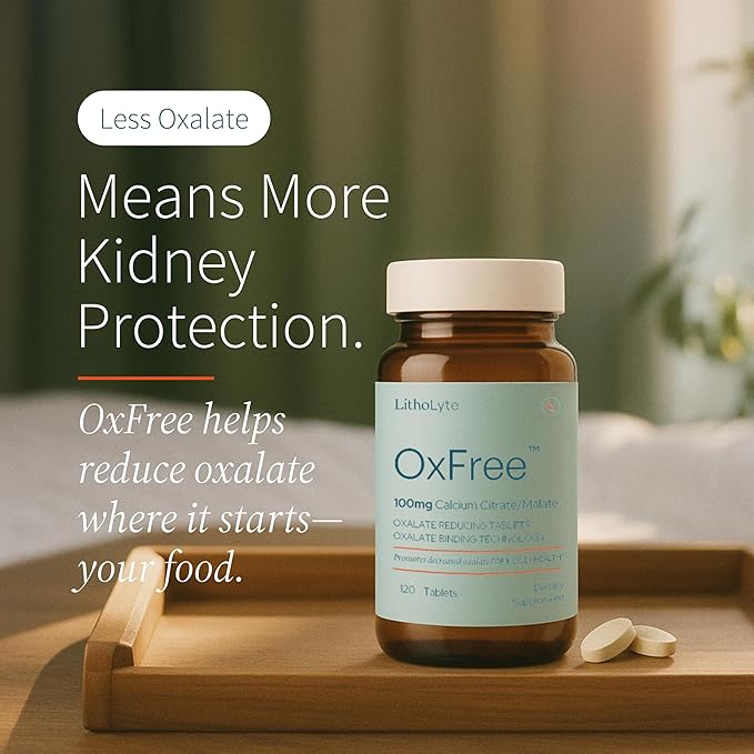 Complete Kidney Health Support Bundle: 15 mEq + OxFree® for Optimal Hydration, Oxalate Balance, and Kidney Protection - Science-Based Support Beyond Cleanse, Detox, or Stone Breaker Supplements