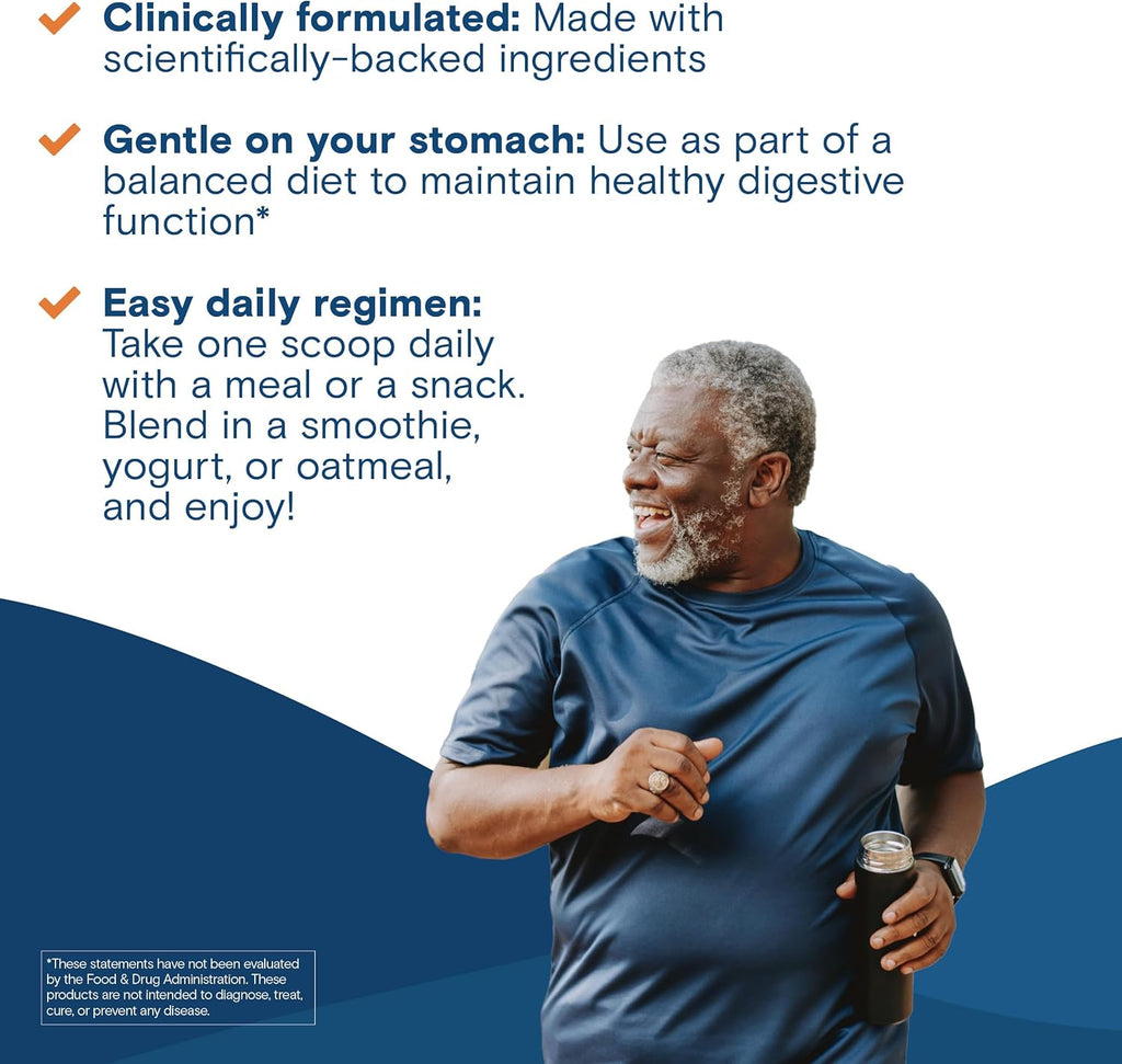 Bariatric Fusion GLP-1 Gut Health Booster | High Fiber GLP1 Booster | Prebiotic Fiber GLP-1 Supplement Powder for Women & Men | 20 Servings
