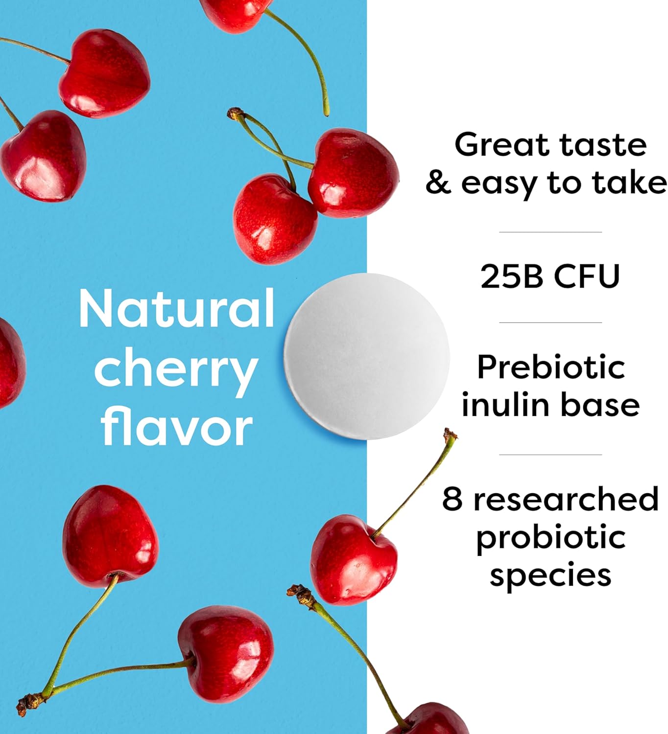 Klaire Labs SFI Health Ther-Biotic Kids Chewable Probiotic - GI Health + Immune Support for Kids - Chewable 25b CFU Lactobacillus + Bifidobacterium - Hypoallergenic, Dairy-Free (60 Tablets / 2 Pack)