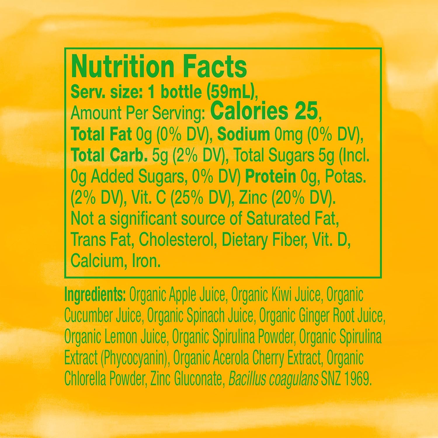 Vive Organic Detox + Immunity Dual-Boost Shot, Superfood Veggie Blend, Organic Juice, Gluten Free, Vegan, 2 Fl Oz (Pack of 12)