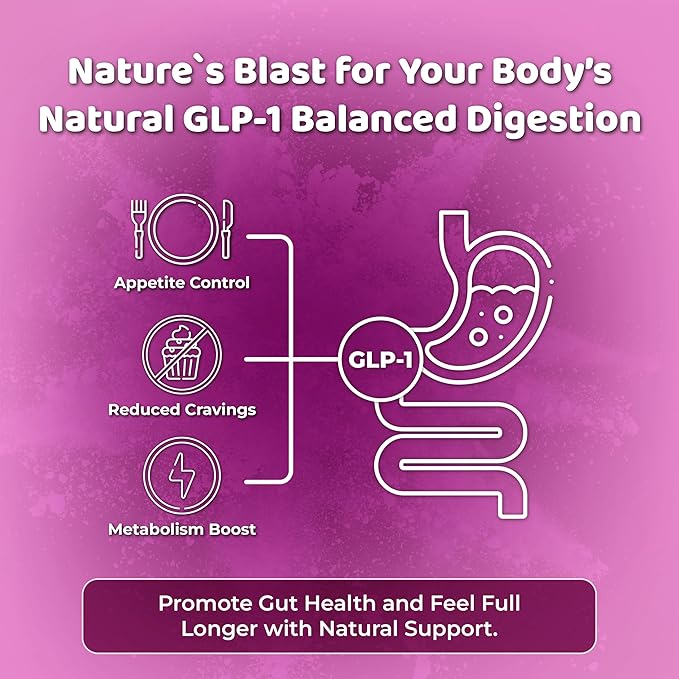Shape Fusion® - GLP-1 Supplements with Ashwagandha, Hibiscus, Ceylon Cinnamon, Maqui Berry & African Mango Extract - Supports Healthy Habits, Energy & Body Balance - 30 Servings