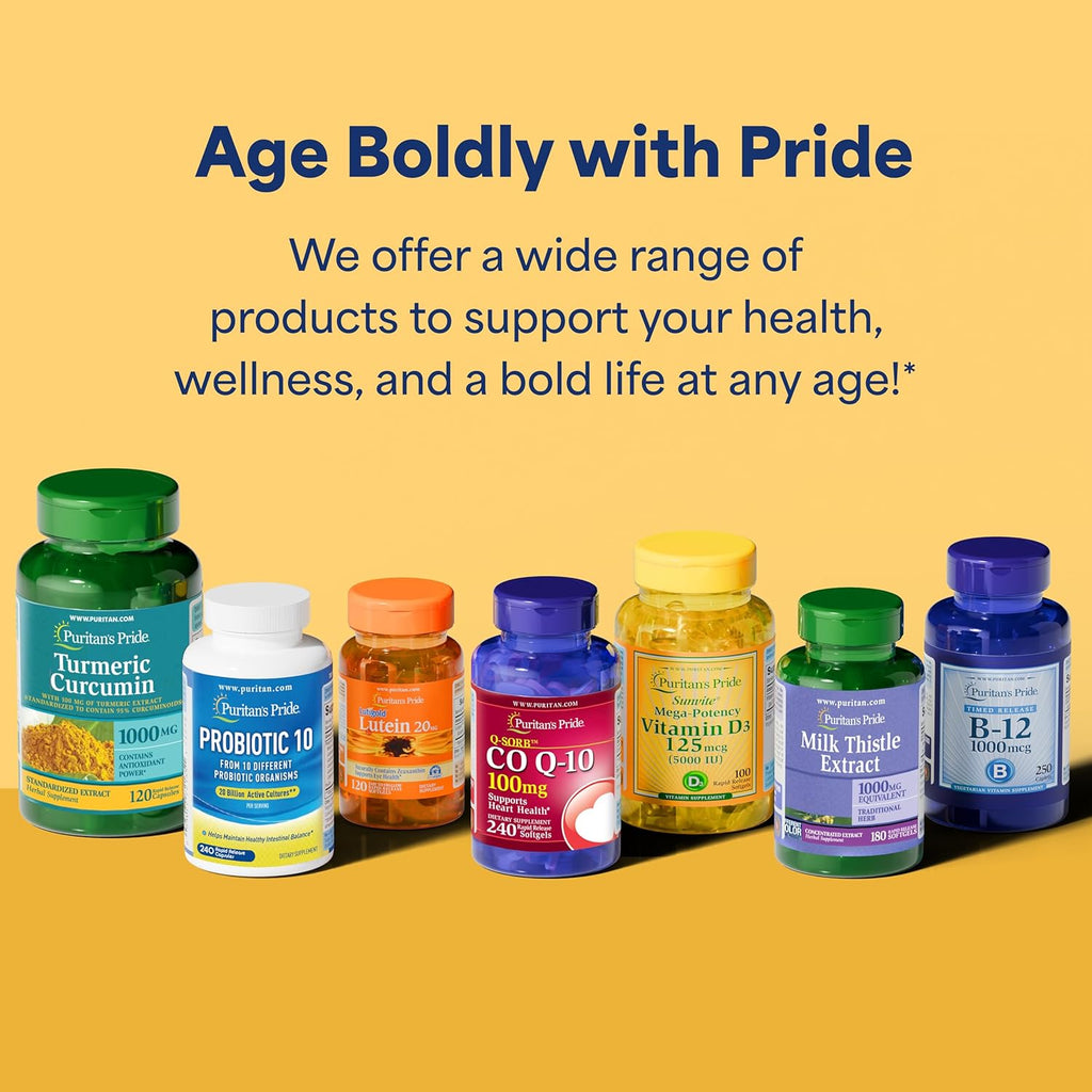 Puritan's Pride Premium Triple Active Omega 3-6-9 Fish, Flax, and Borage Oils, Dietary Supplement for Heart, Joint, and Cellular Health Support, 240 Rapid Release Softgels