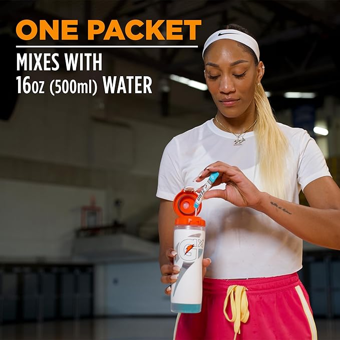 Gatorade G Zero Powder, Fruit Punch Variety Pack, 0.10oz Individual Packets - 10 Count (Pack of 5)