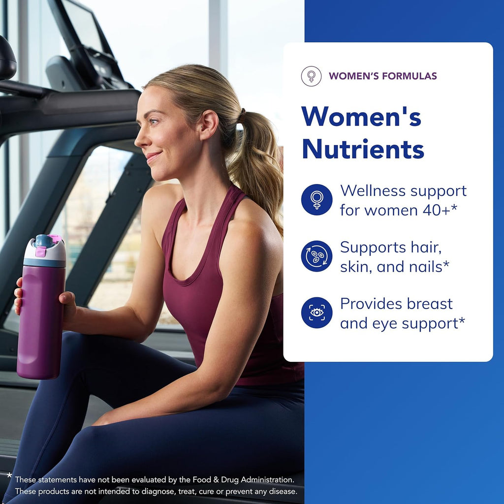 Pure Encapsulations Women's Nutrients 40+ - Multivitamin for Women Over 40 to Support Urinary Tract Health, Breast Cell Health & Eye Integrity* - with Vitamin C, E & A - 360 Capsules