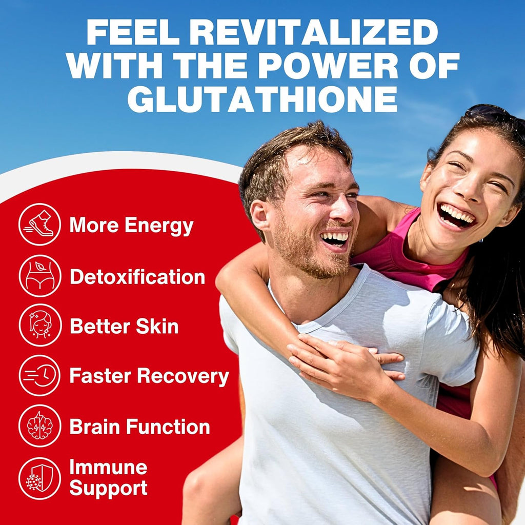 CCL Advanced Glutathione Spray & NAC Supplement, Liquid Glutathione Sublingual, N-Acetyl-cysteine Antioxidant Spray Supports Immune Health - Fresh Flavor, Non-GMO, Vegan, Gluten-Free (2 Fl Oz)